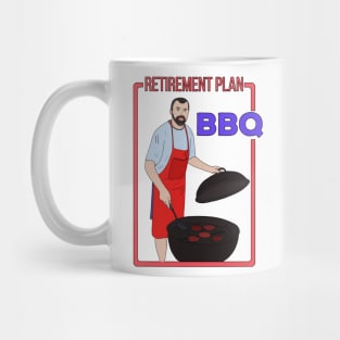 Retirement Plan BBQ Mug